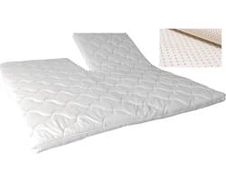 Slaaploods.nl Splittopper - Latex Comfort - 160x220 cm - Dikte 6 cm