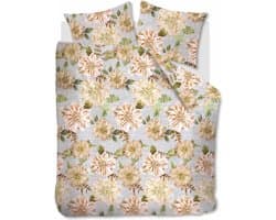 Beddinghouse Linen Flower Dekbedovertrek - Tweepersoons - 200x200/220 cm - Natural