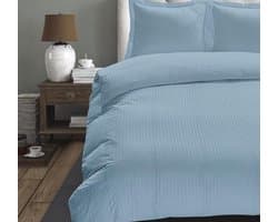 Hotel Home Collection - Dekbedovertrek - Aberdeen - 200x200/220 +2*60x70 cm - Paars