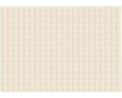 vidaXL - Verzwaringsdeken - 155x220 - cm - 7 - kg - stof - lichtcrèmekleurig