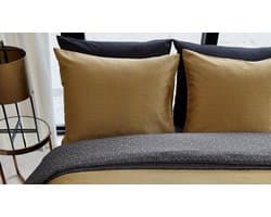 Beddinghouse Camaro Dekbedovertrek - Tweepersoons - 200x200/220 cm - Goud