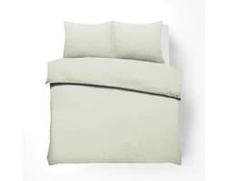 Husch Dekbedovertrek - Embossed Flower - 200x200/220 - Ecru