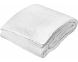 TOISON D'OR - Silkydor gematigd dekbed (280g/m²) - 220x240cm - Gematigde warmte - Katoen en moerbeizijde - 2 personen - Wit