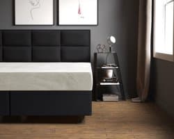 Sleeptime Hoeslaken Velvet - 180x200 - Super Zacht - Creme