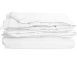 MS Dekbed 200x200 - Zwaar dekbed met vulling van microvezel - Warme deken ideaal als winterdekbed 200x200 - Knuffelig zacht en warm dekbed 200x200 - Wasbaar - Geschikt voor mensen met allergieen