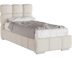 Tweepersoonsbed Bliss 90 x 200 cm met opbergruimte, lattenbodem en Pocketveringmatras H3 (19 cm hoog)