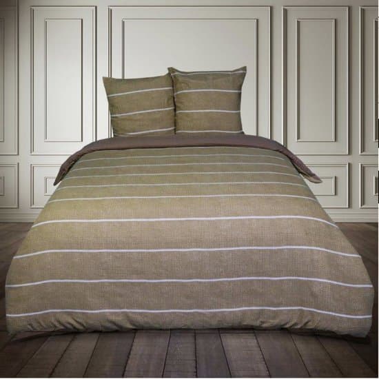 Luxe Katoen Flanel dekbedovertrek Emma Lin - 240x220