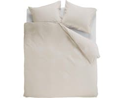 Ambiante Cotton Uni dekbedovertrek - Tweepersoons - 200x200/220 - Zand