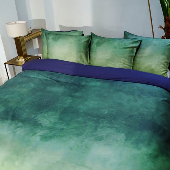 Kayori Tashiro Dekbertrek Tencel - 200x200-220 + 2 slopen - Tweepersoons - Zacht & Verkoelend - Groen