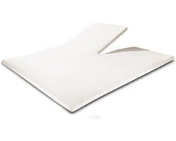 Sleeptime Splittopper Jersey Hoeslaken - 180X200 - Creme