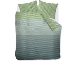 Beddinghouse Silas dekbedovertrek - Tweepersoons - 200x200/220 - Blauw Groen