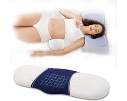 Lendenkussen - Slaapkussen - Slapen - Verkoelend Effect - Blauw