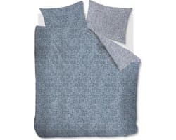 Riviera Maison Hamilton dekbedovertrek - Lits-Jumeaux - 240x200/220 - Blauw