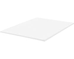 BELIANI RESTFUL - Matrastopper - Wit - 180 x 200 cm - PU Schuim