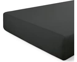 Dindi Hoeslaken Basic Beauty - 180x200 - 100% katoen - Zwart