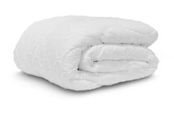 Easy Dekbed Tufted Curve - Wit - 200x200 cm