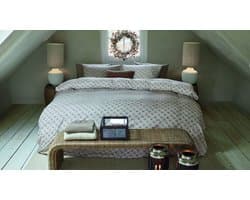 Rivièra Maison Woven Wool dekbedovertrek - Lits-Jumeaux - 240 x 200/220 cm - Naturel