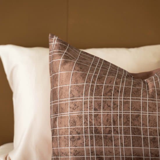 Kayori Sunai Dekbedovertrek Katoensatijn - 260x200-220 + 2 slopen - Lits-jumeaux - Zacht, Ademend & Vochtregulerend - Caramel