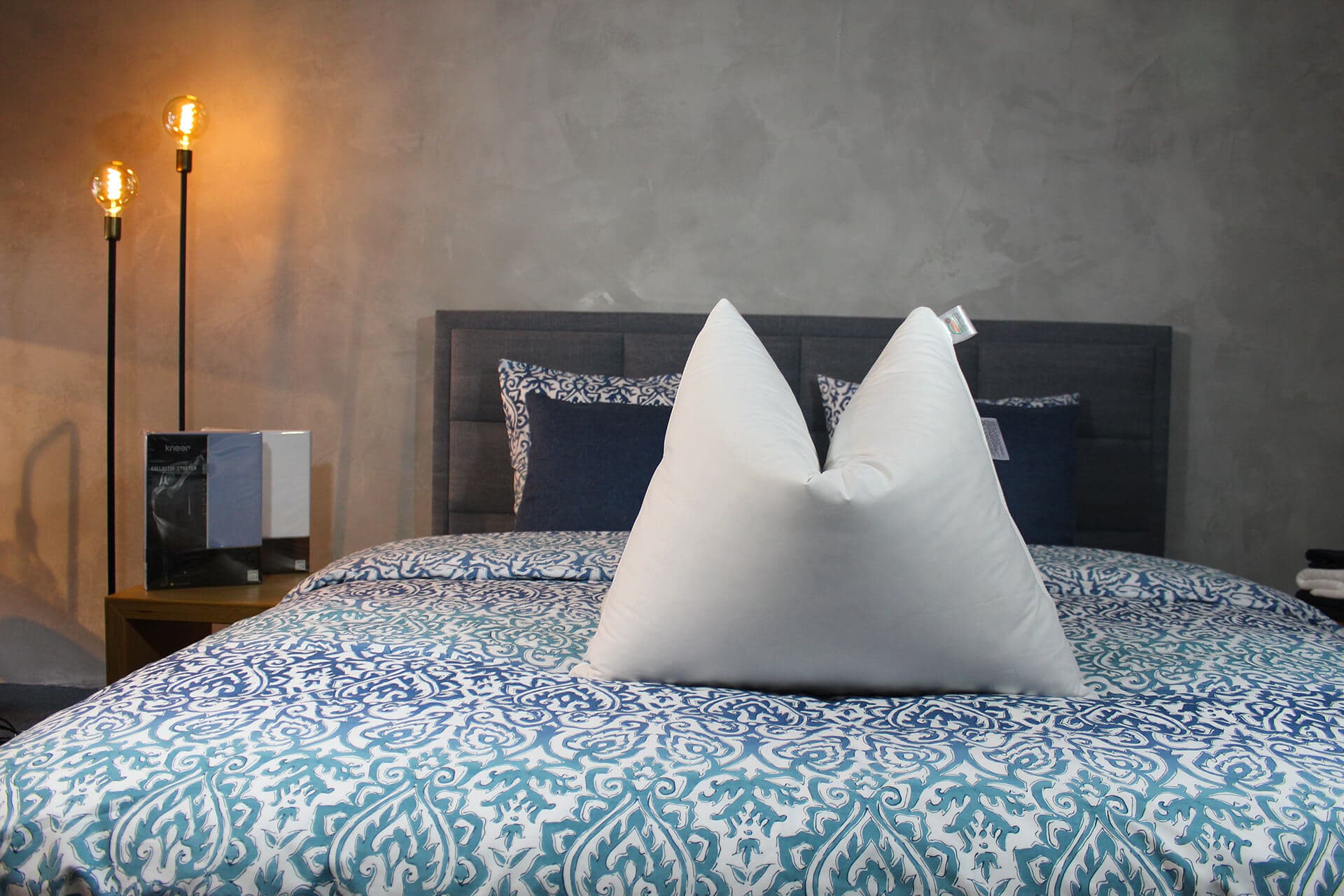 Donzen kussen met 90% Ganzendons | Luxe Nuvaro Goose Comfort Hoofdkussen