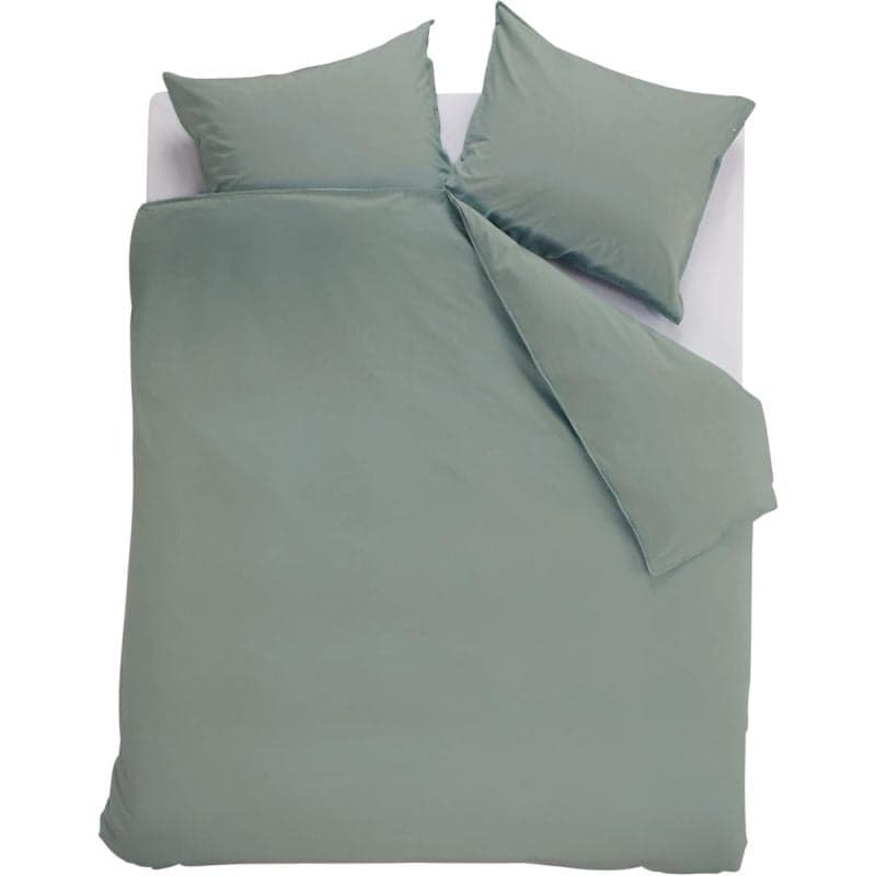 Dekbedovertrek Cotton Uni Green 240x200/220