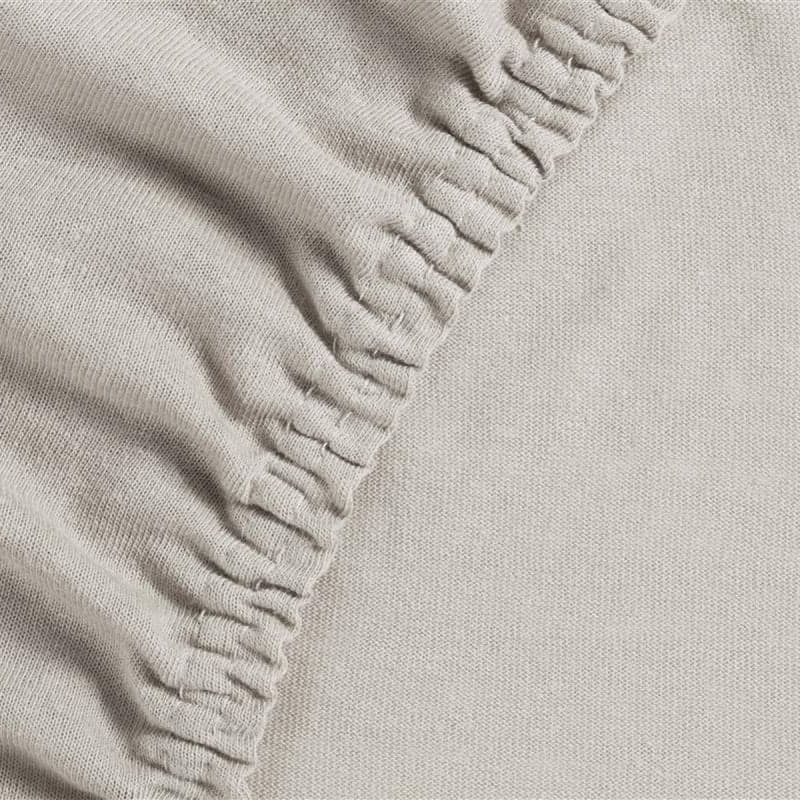 Hoeslaken Jersey Off-white 160x200/210