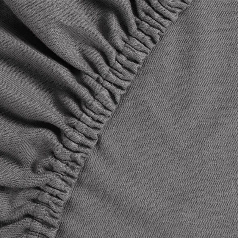 Hoeslaken Jersey Anthracite 160x200/210