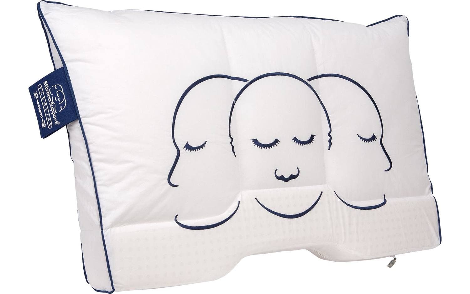 Silvana Silvana Hoofdkussen Silvana, Support blauw (care) fluorine 50 x 70 cm