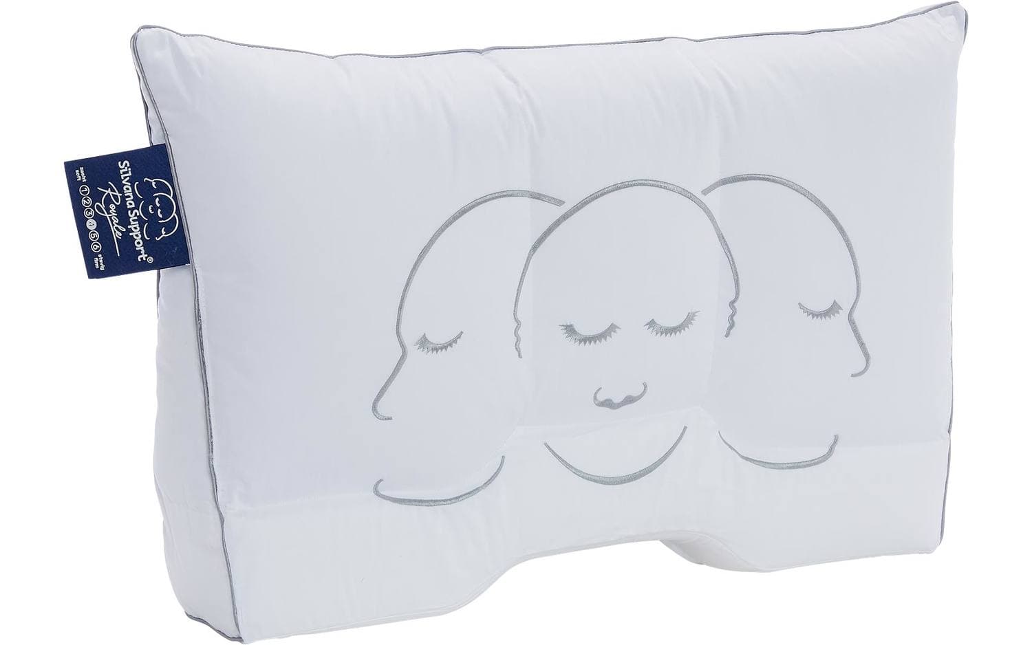 Silvana Silvana Hoofdkussen Silvana, Support royale blauw 50 x 70 cm