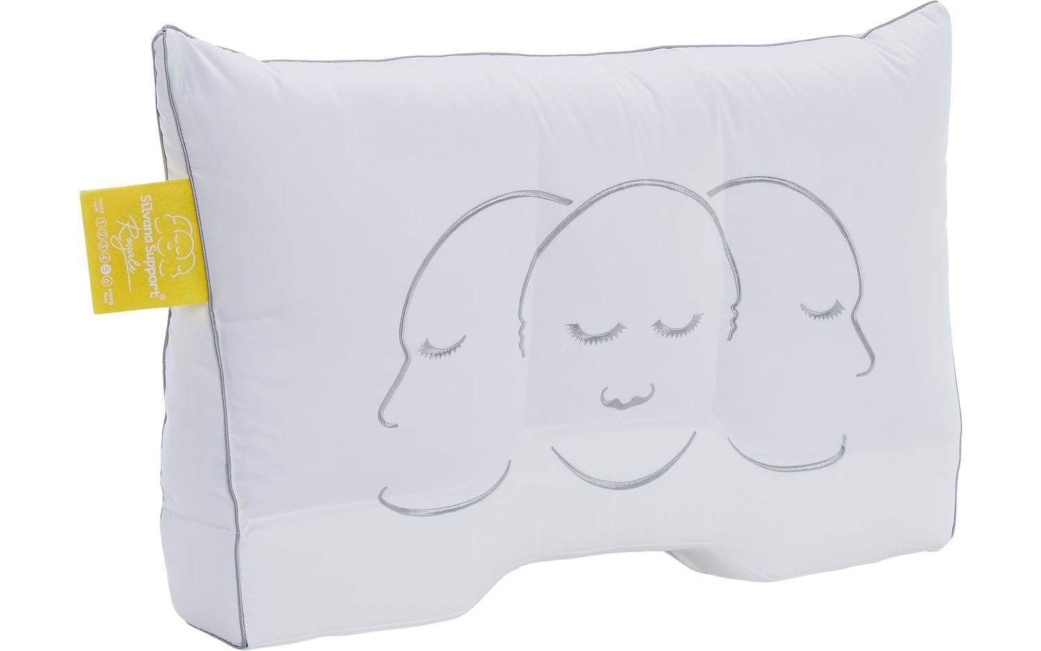 Silvana Silvana Hoofdkussen Silvana, Support royale geel 50 x 70 cm