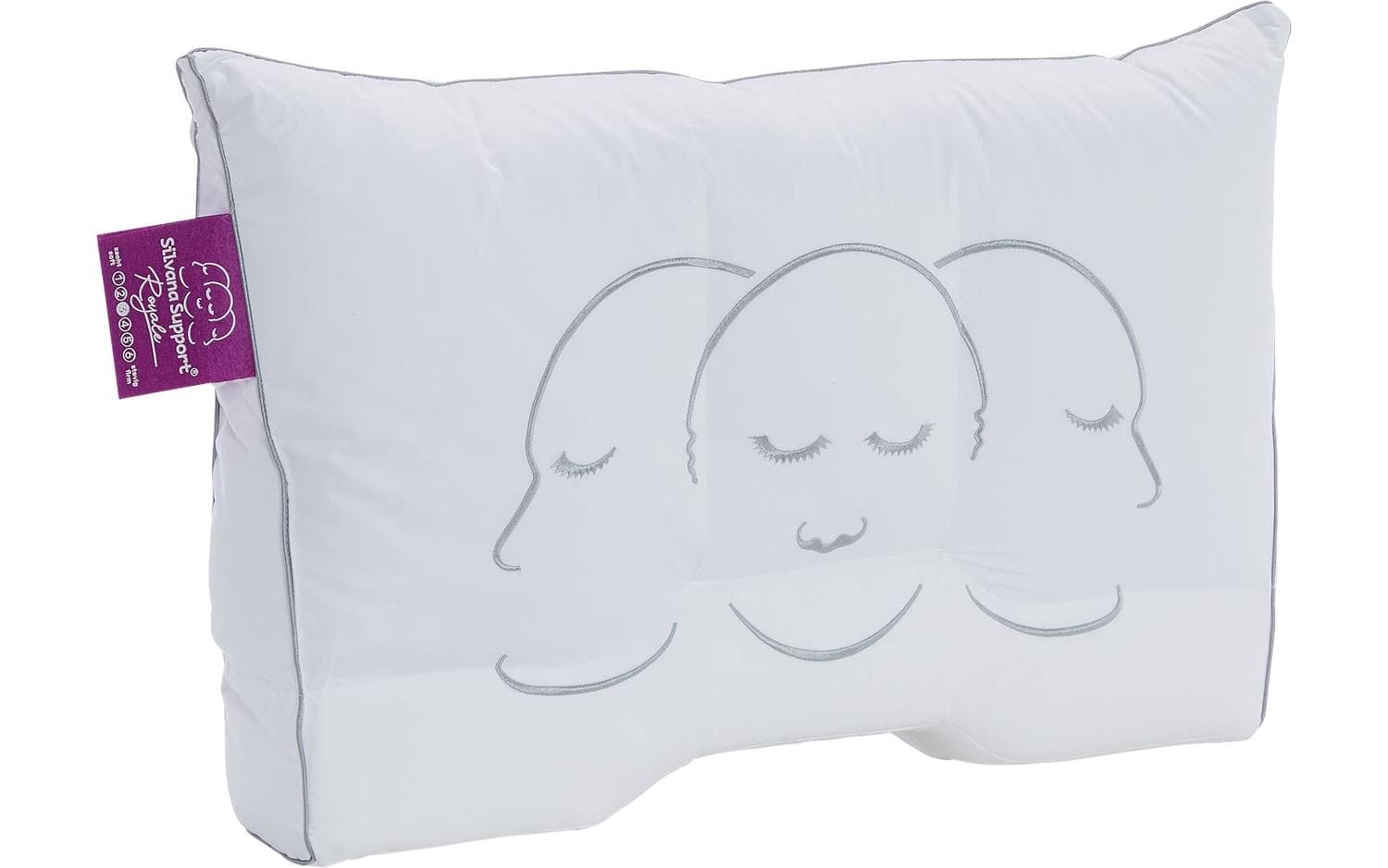 Silvana Silvana Hoofdkussen Silvana, Support royale paars 50 x 70 cm