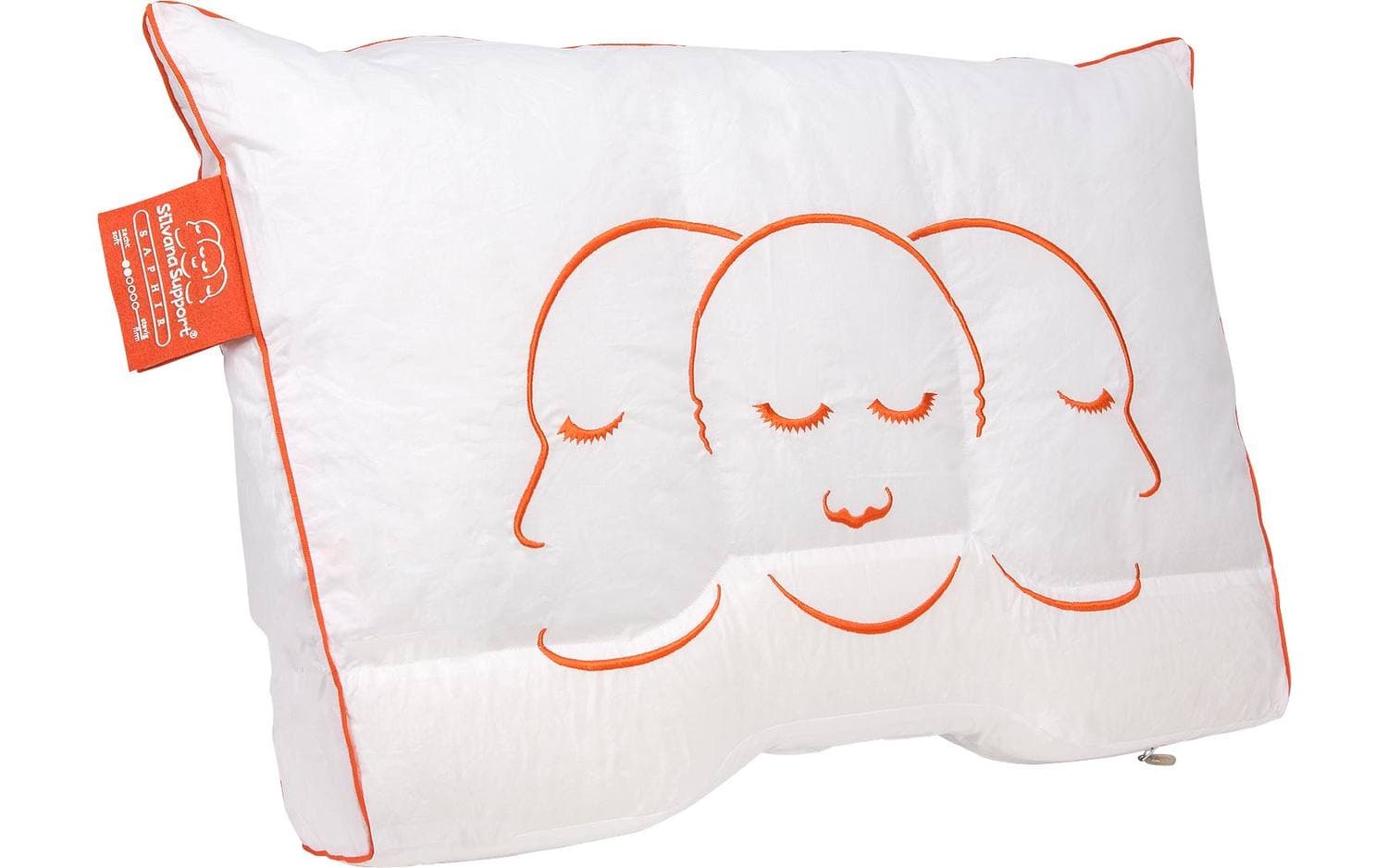 Silvana Silvana Hoofdkussen Silvana, Support oranje (care) saphir 50 x 70 cm