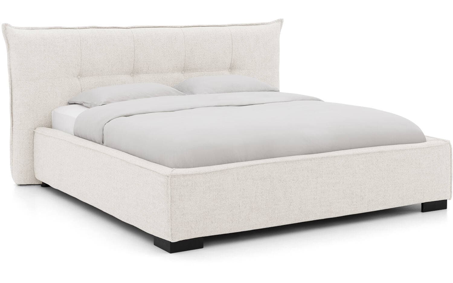 Goossens Gestoffeerd Bedframe Bolzano, 140 x 200 cm