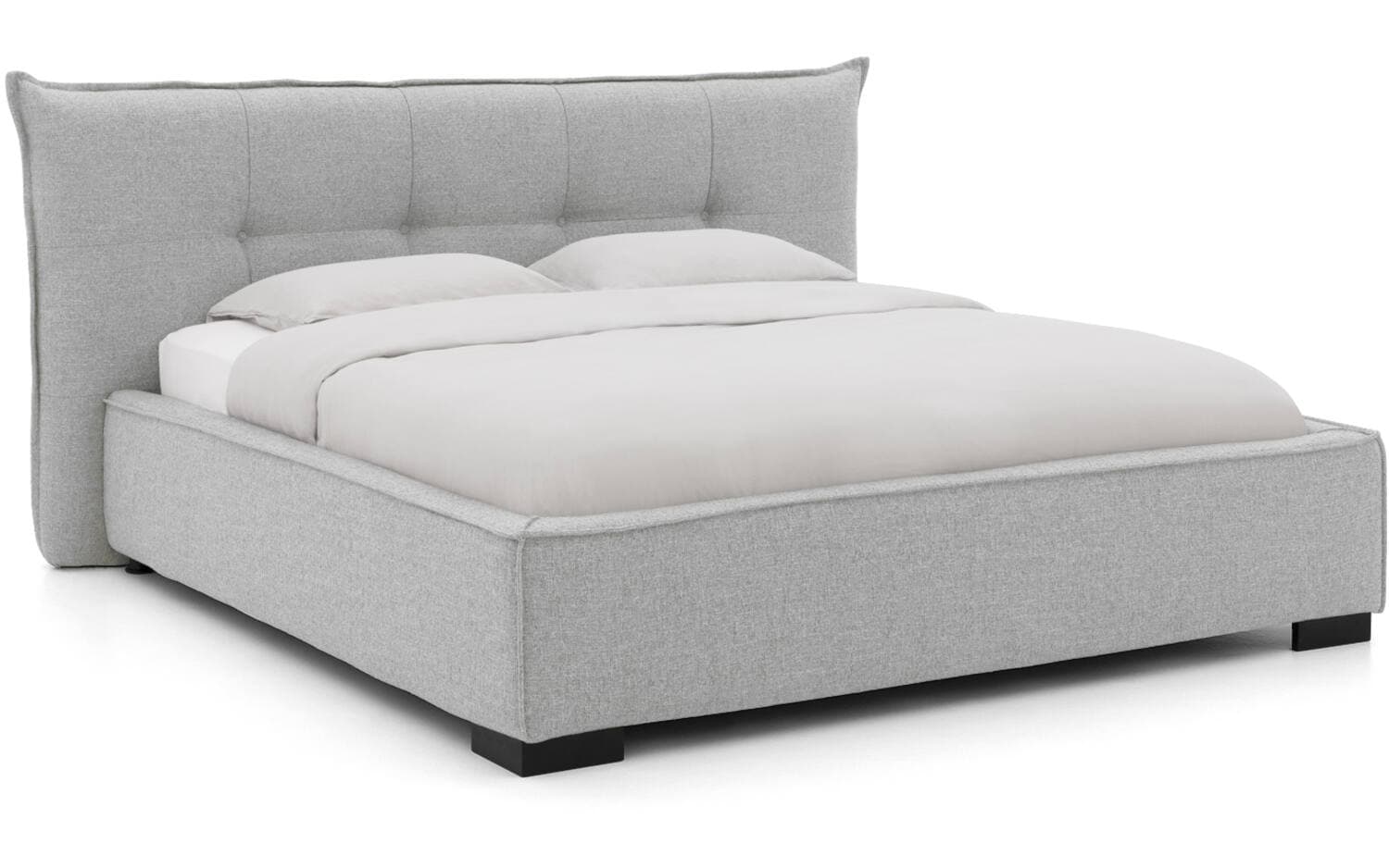 Goossens Gestoffeerd Bedframe Bolzano, 140 x 200 cm