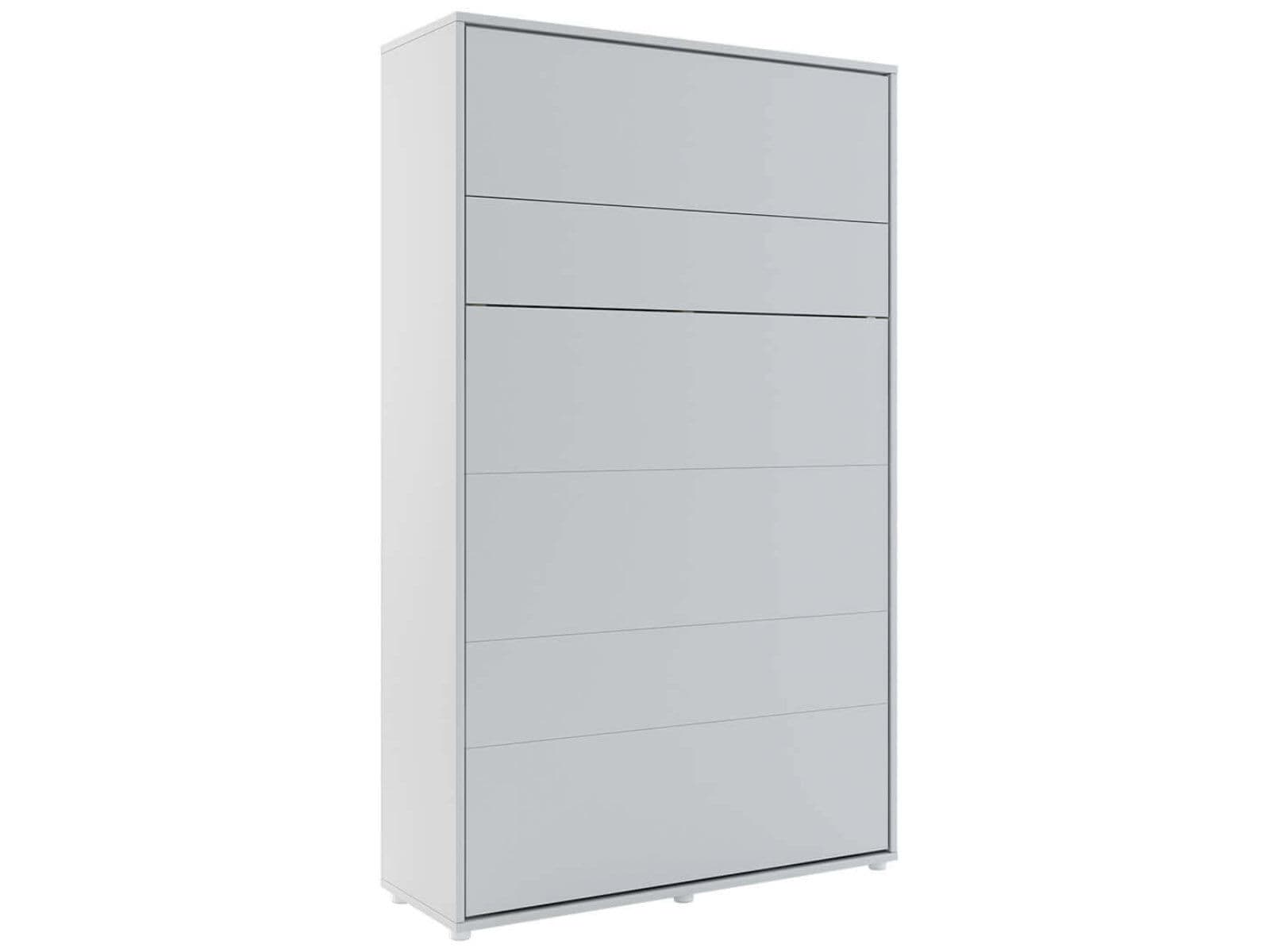 Opklapbed CONCEPTION PRO 120x200 cm mat grijs (verticaal) met matras