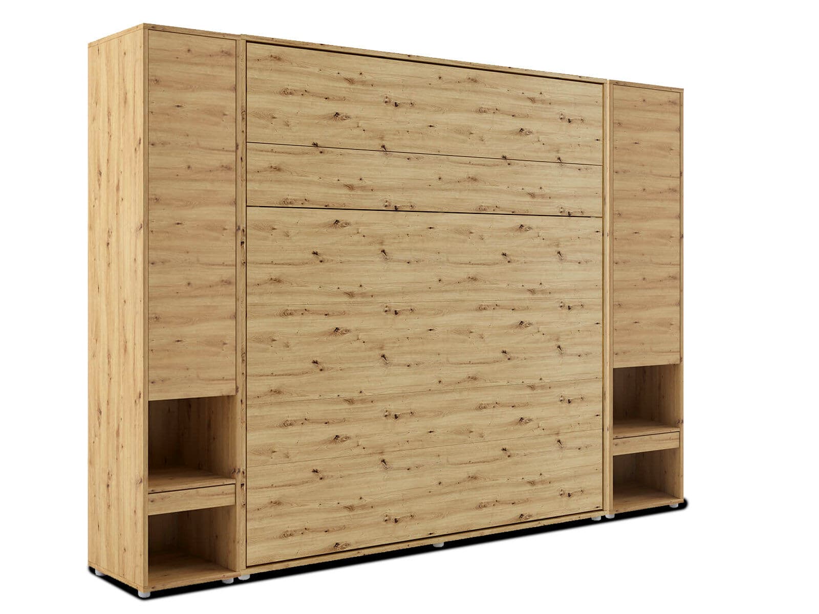 Opklapbed CONCEPTION PRO 180x200 cm artisan eik (verticaal) met kasten