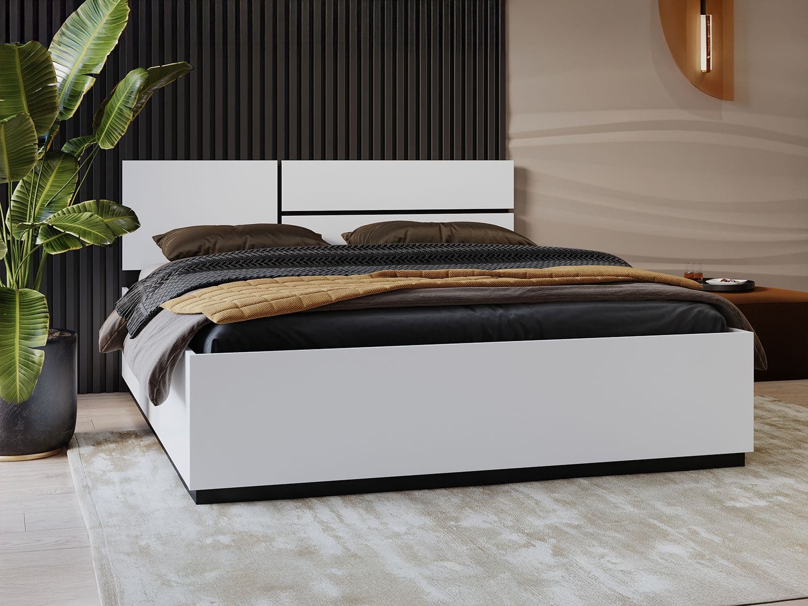 Bed CROSSAIR 160x200 cm wit