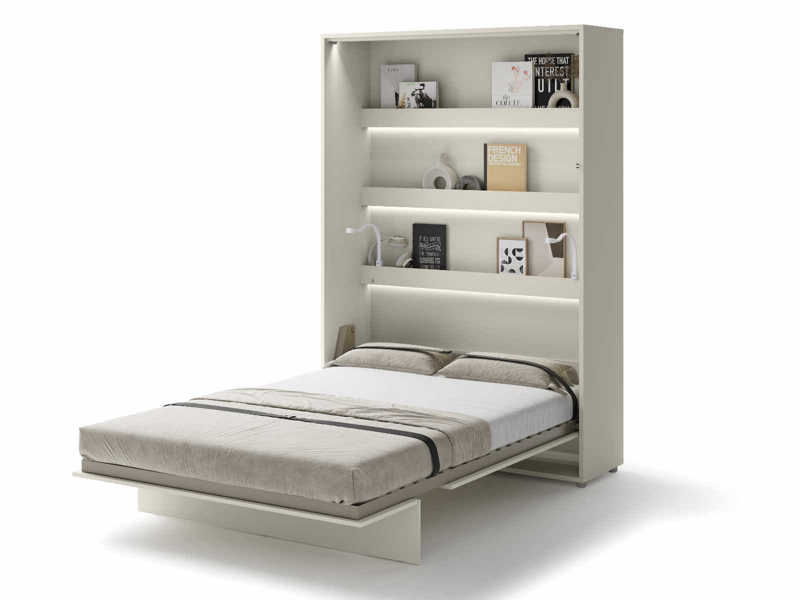 Opklapbed CONCEPTION PRO 140x200 cm kasjmier (verticaal)