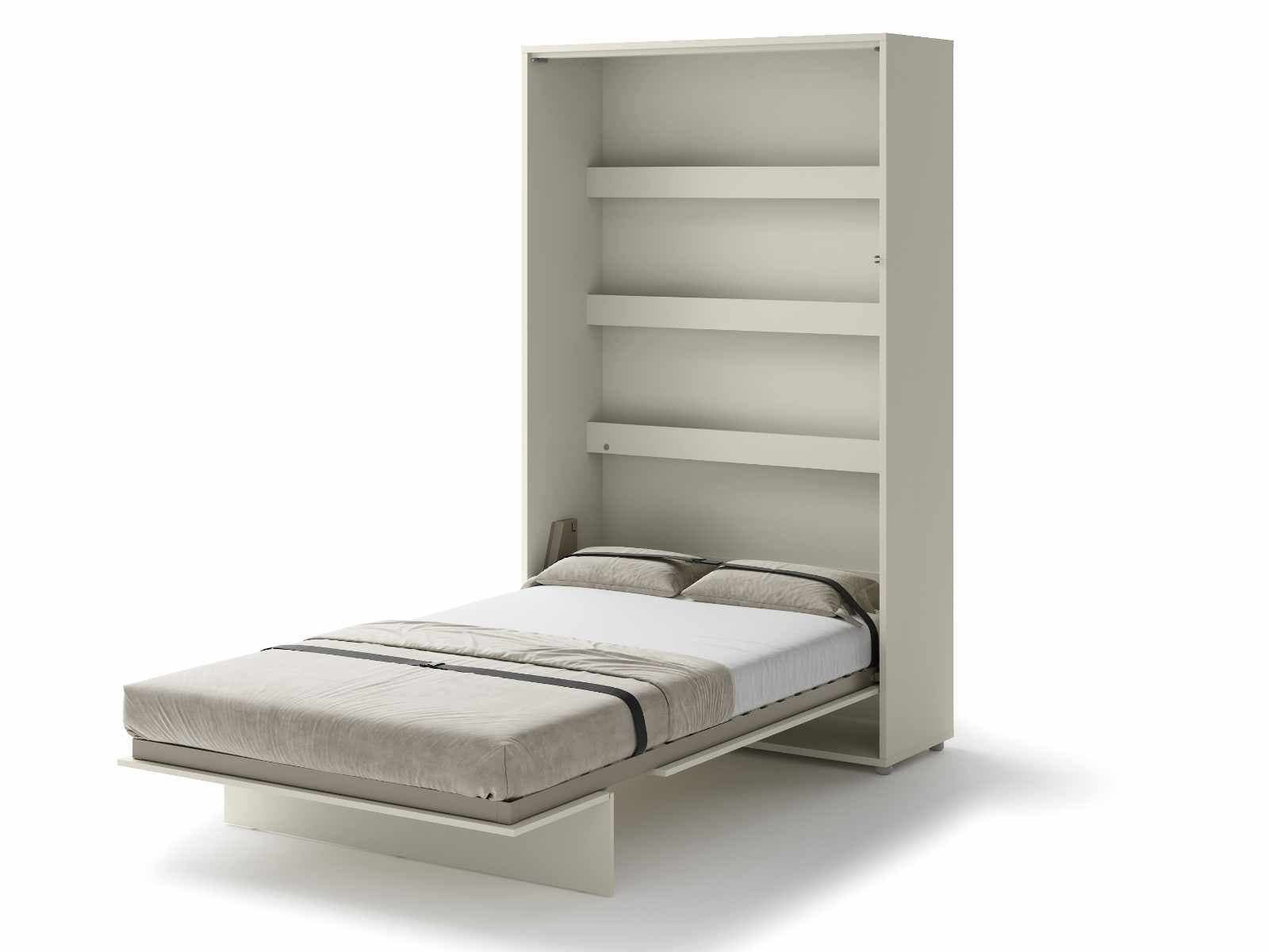 Opklapbed CONCEPTION PRO 120x200 cm kasjmier (verticaal) met matras