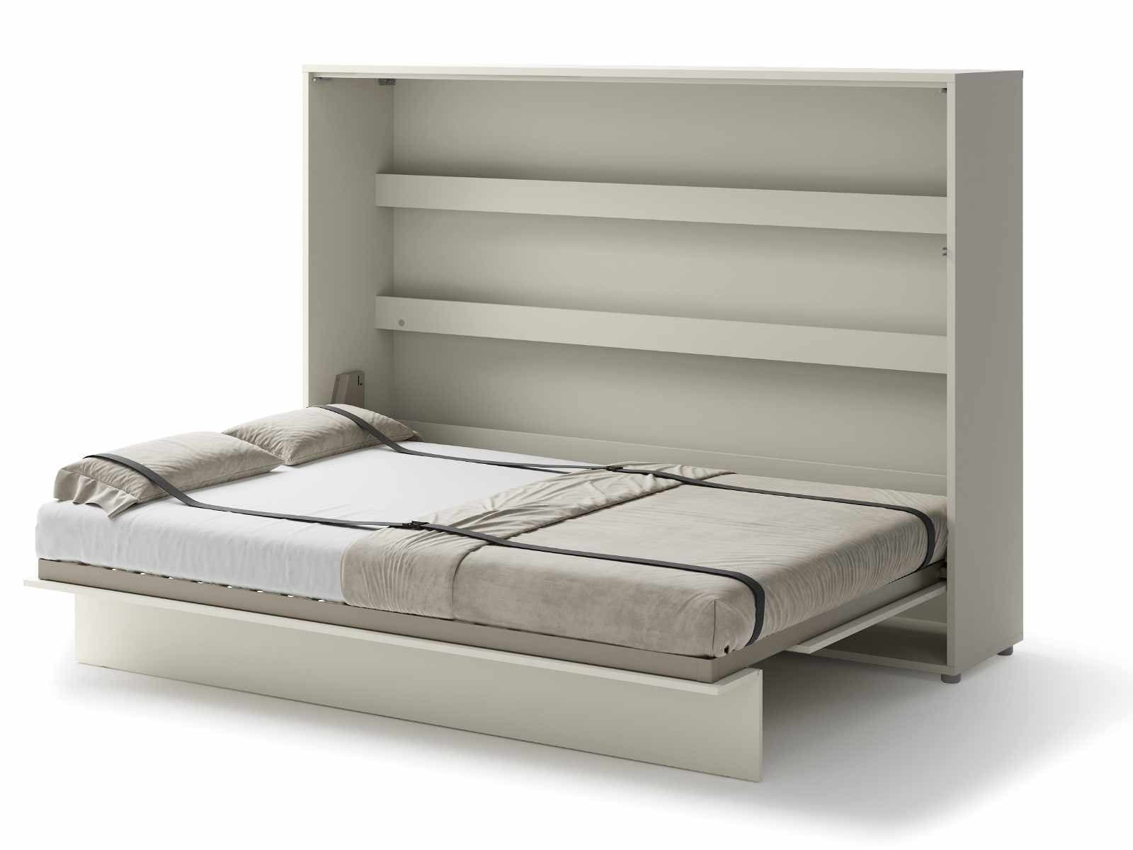 Opklapbed CONCEPTION PRO 140x200 cm kasjmier (horizontaal) met matras