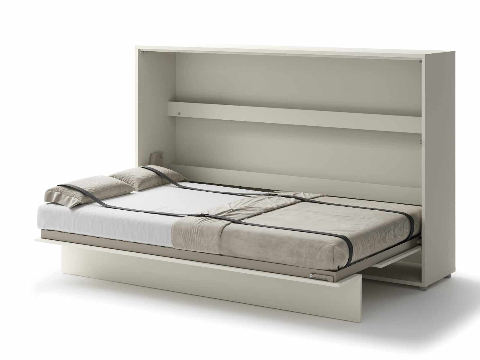 Opklapbed CONCEPTION PRO 120x200 cm kasjmier (horizontaal) met matras