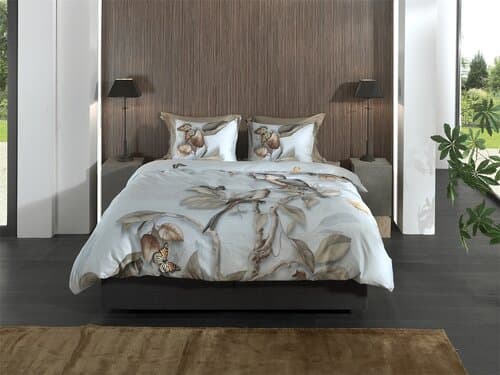 Heckett & Lane Heckettlane Daina Dekbedovertrek 200x200/220 Light Blue