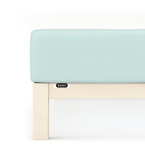 Schlafgut Schlafgut EASY Jersey Elasthan Hoeslaken M - 120x200 - 130x220 435 Petrol Light