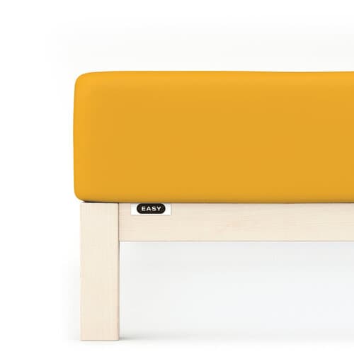 Schlafgut Schlafgut EASY Jersey Elasthan Hoeslaken M - 120x200 - 130x220 196 Yellow Deep