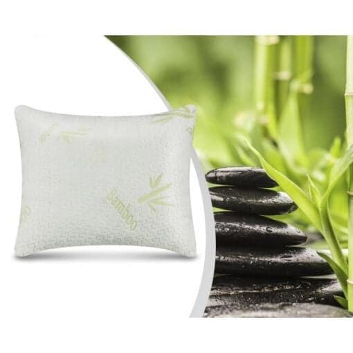 Swiss Bamboo Pillow | Visco Gel Chips (memory foam)