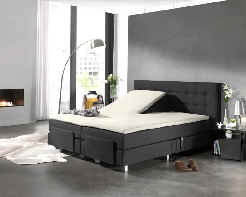 Dreamhouse Splittopper Katoen Hoeslaken Creme 160 x 210 cm