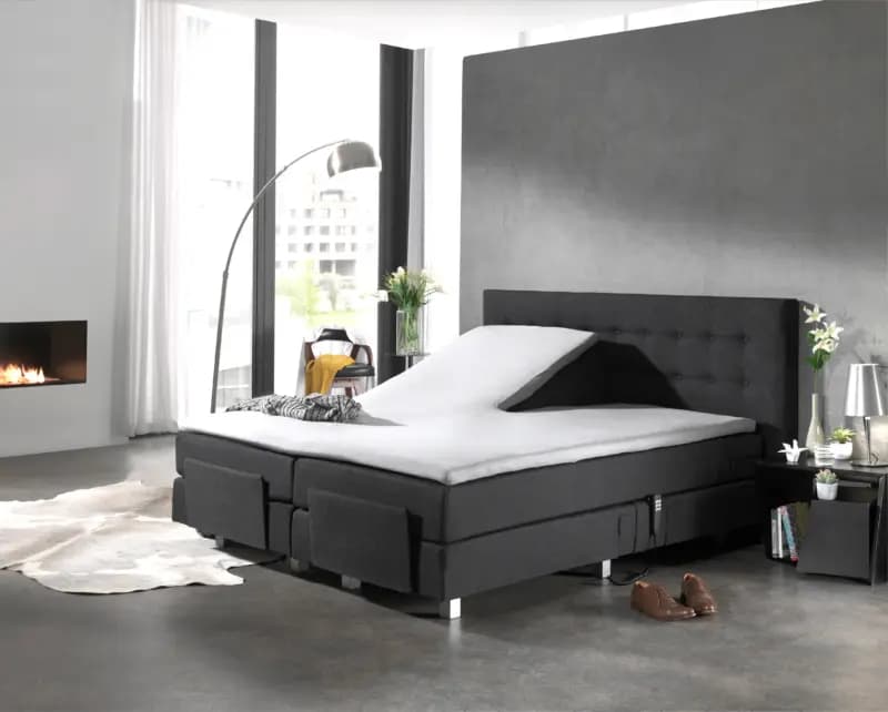 Dreamhouse Splittopper Katoen Hoeslaken Wit 160 x 210 cm