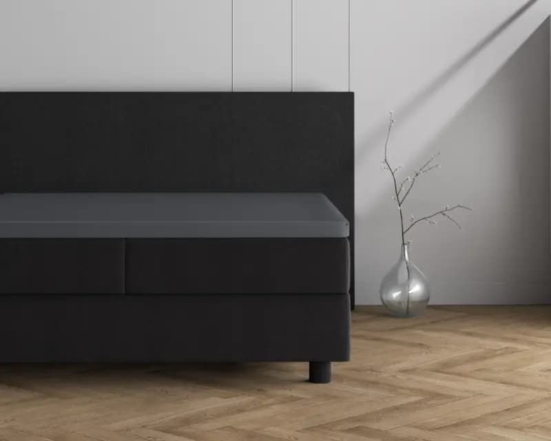 Dreamhouse Dubbel Jersey 220 gr. Topper Hoeslaken Antraciet 140 x 200/220 cm