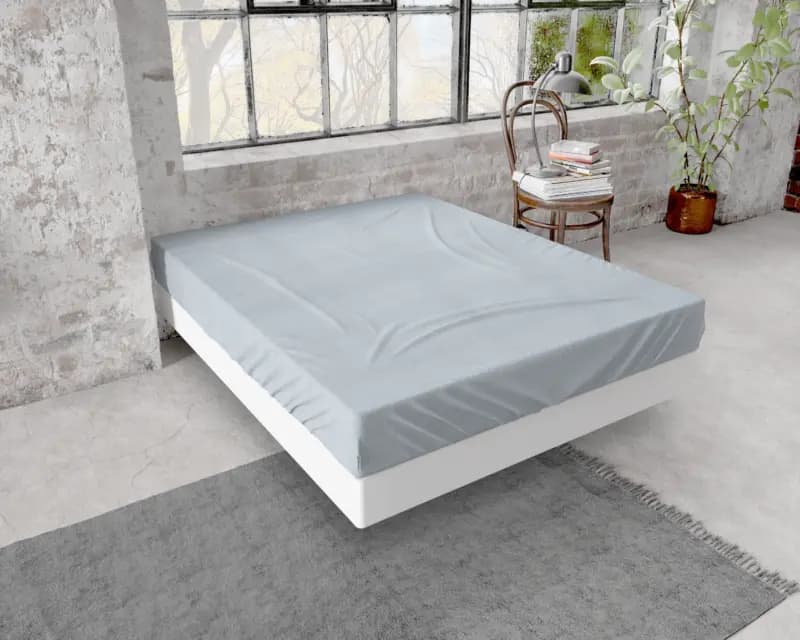 Dreamhouse Flanel Premium Hoeslaken Grijs 160 x 200/210 cm