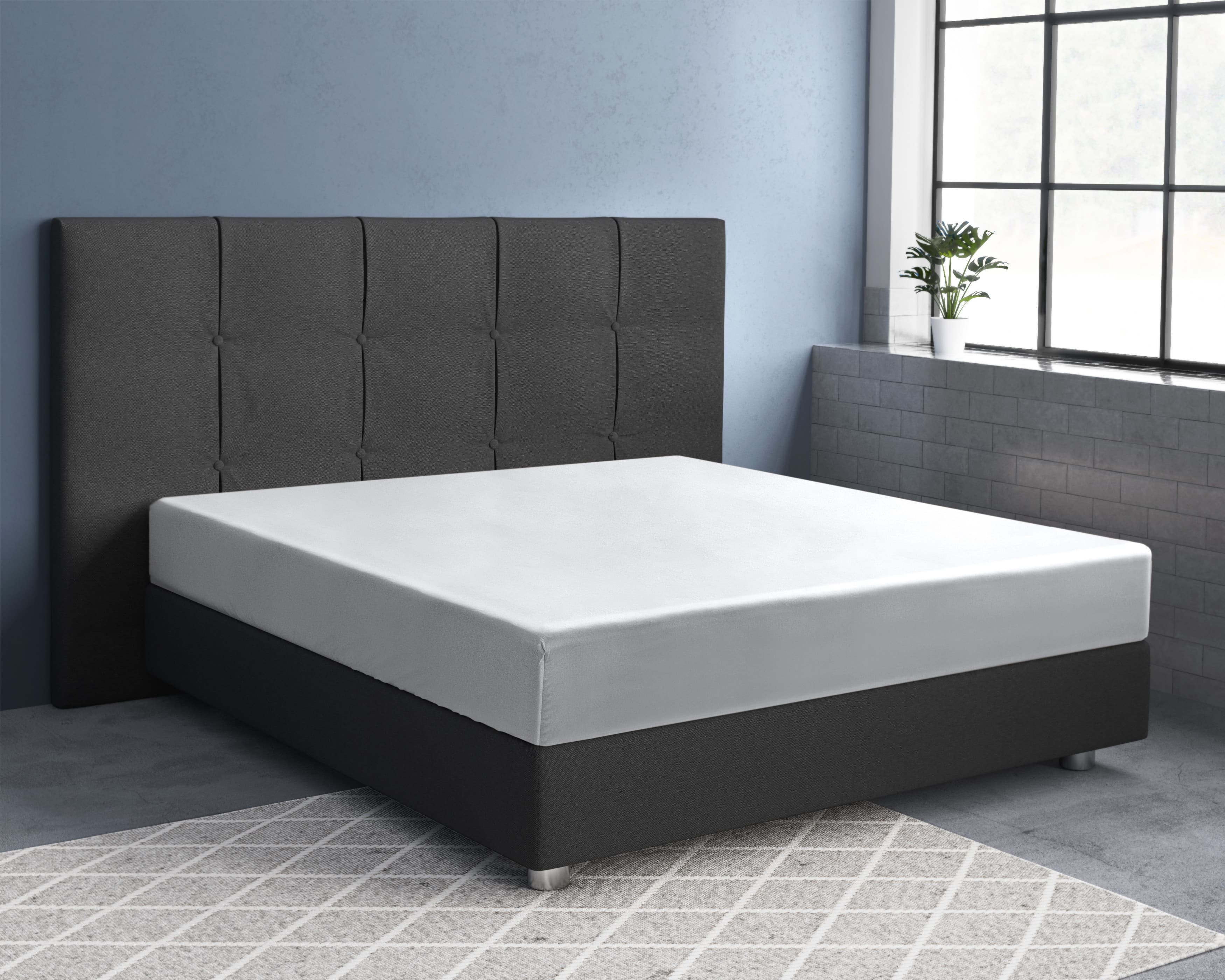 Primaviera Deluxe Satijnen Hoeslaken Wit 160 x 220 cm