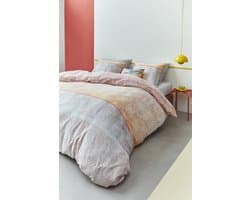 Beddinghouse Libby Dekbedovertrek - Tweepersoons - 200x200/220 cm - Oranje